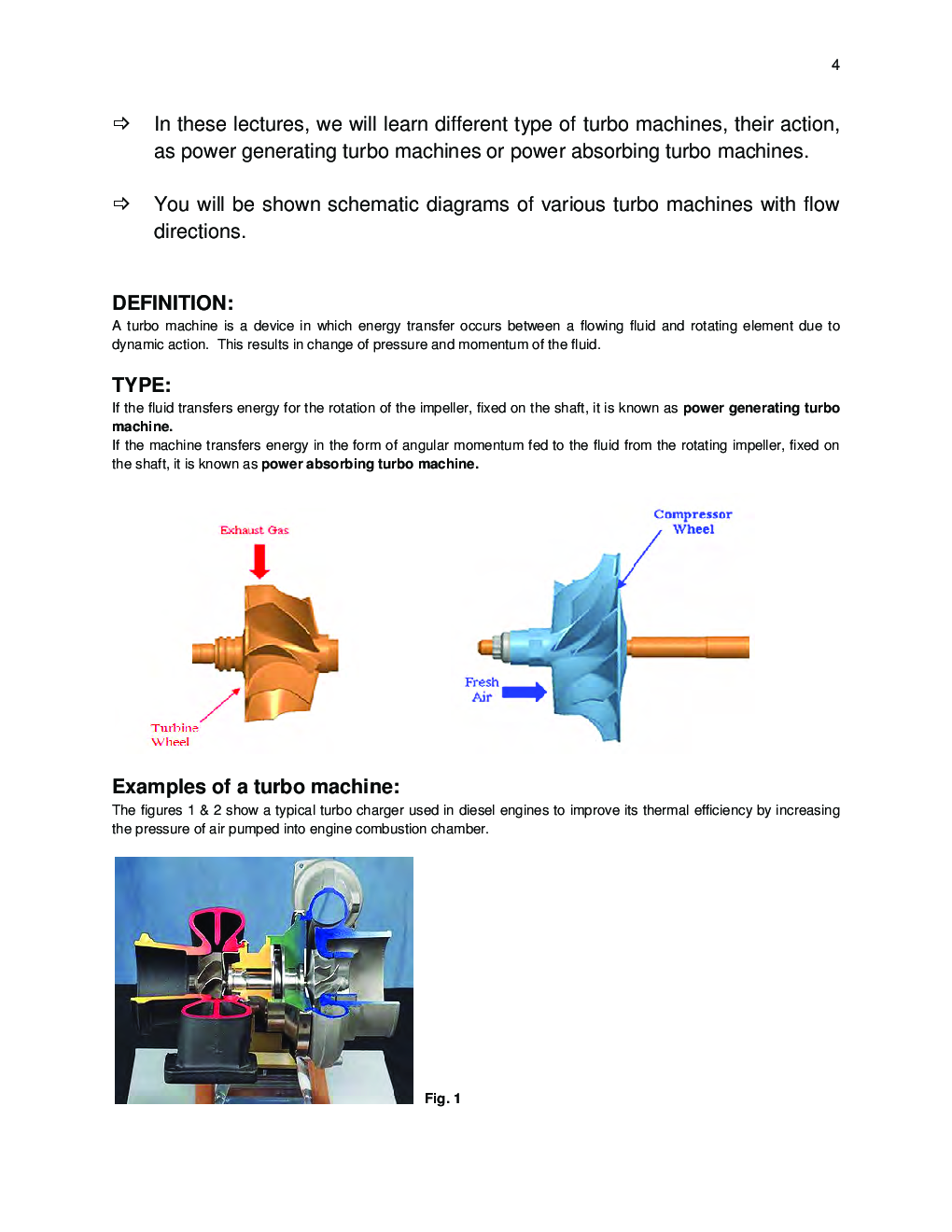 IES Study Material For Mechanical Engineering Paper I Turbo machinary - Page 4