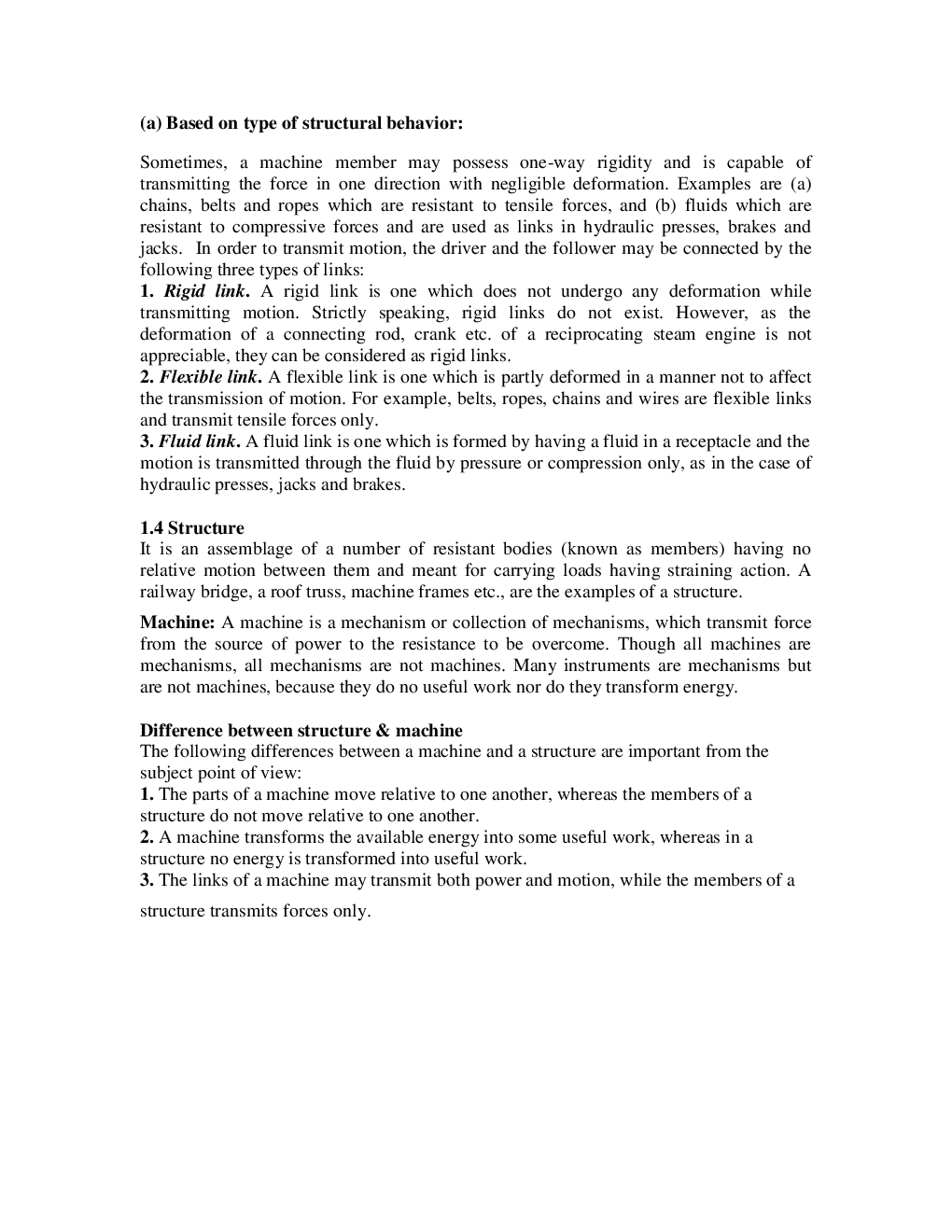 IES Study Material For Mechanical Engineering Paper II Mechanisms and Machines - Page 4