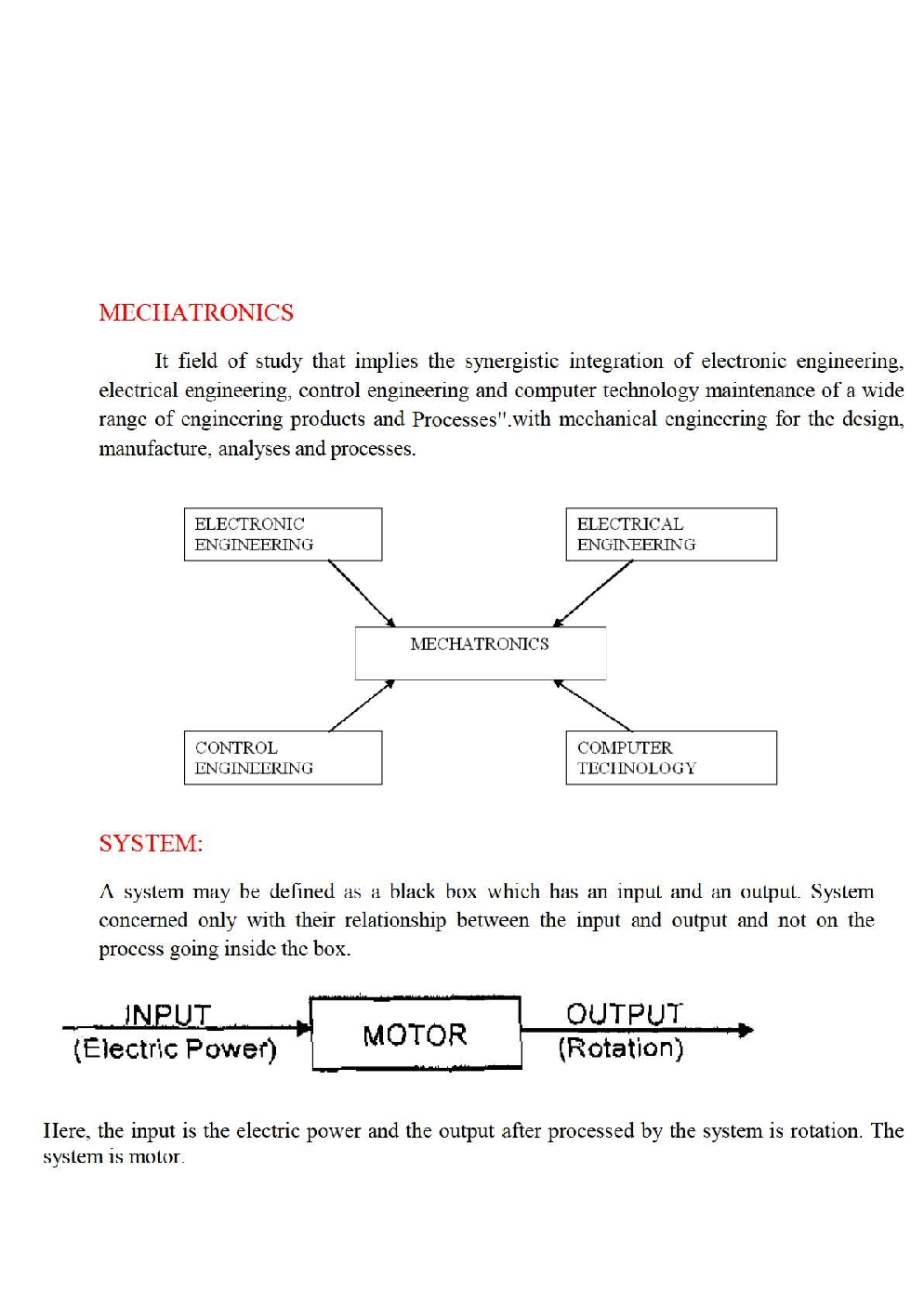 IES Study Material For Mechanical Engineering Paper II Mechatronics - Page 2