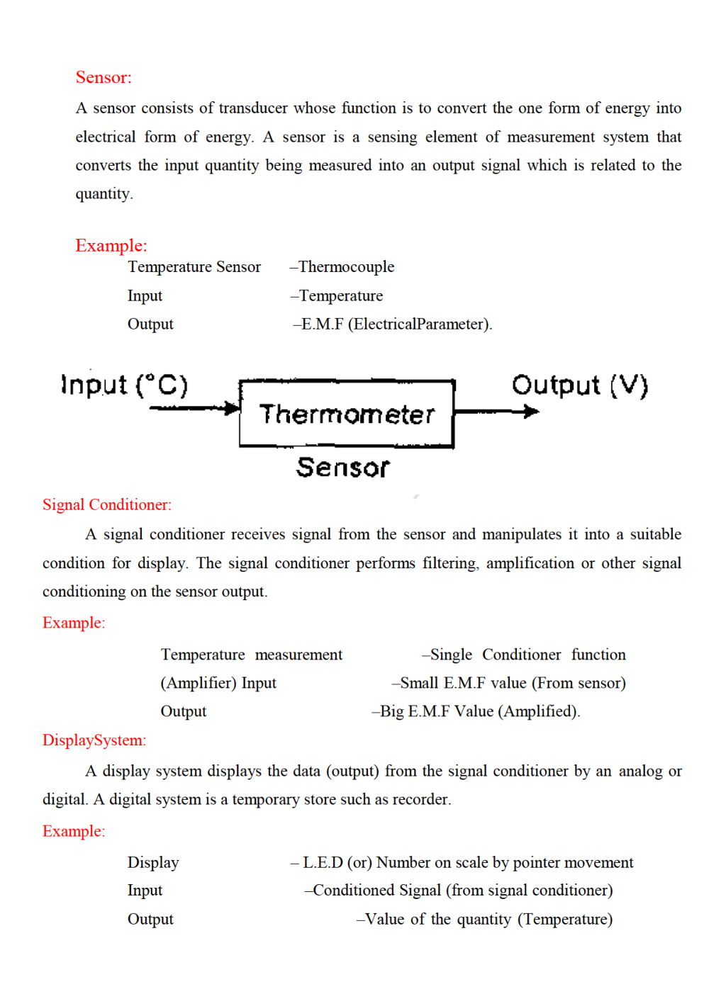 IES Study Material For Mechanical Engineering Paper II Mechatronics - Page 5