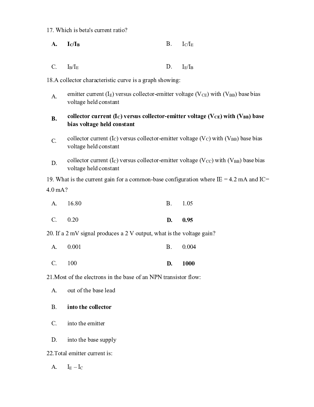 Download IES Electronics And Communication Engineering MCQs With