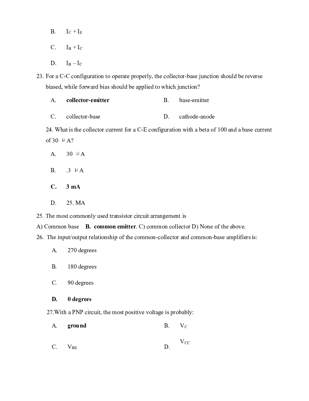 IES Electronics And Communication Engineering MCQs With Solution  - Page 5