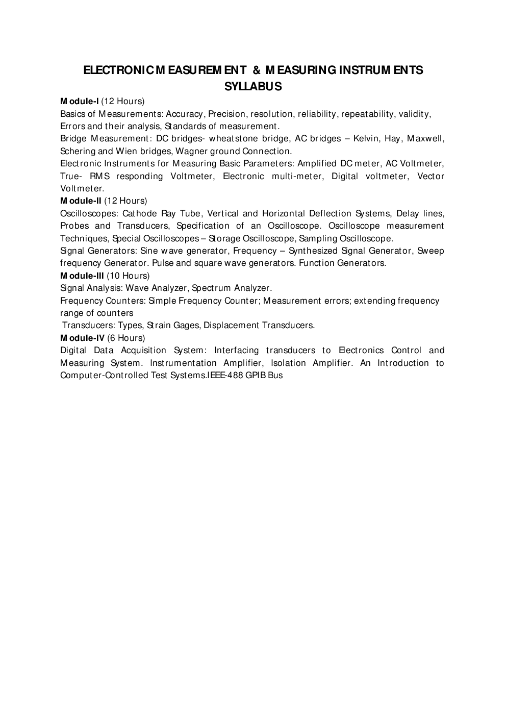 IES Electronic Measurements And Instrumentation Study Material For Electronic Telecommunication Engineering Paper-1 - Page 2