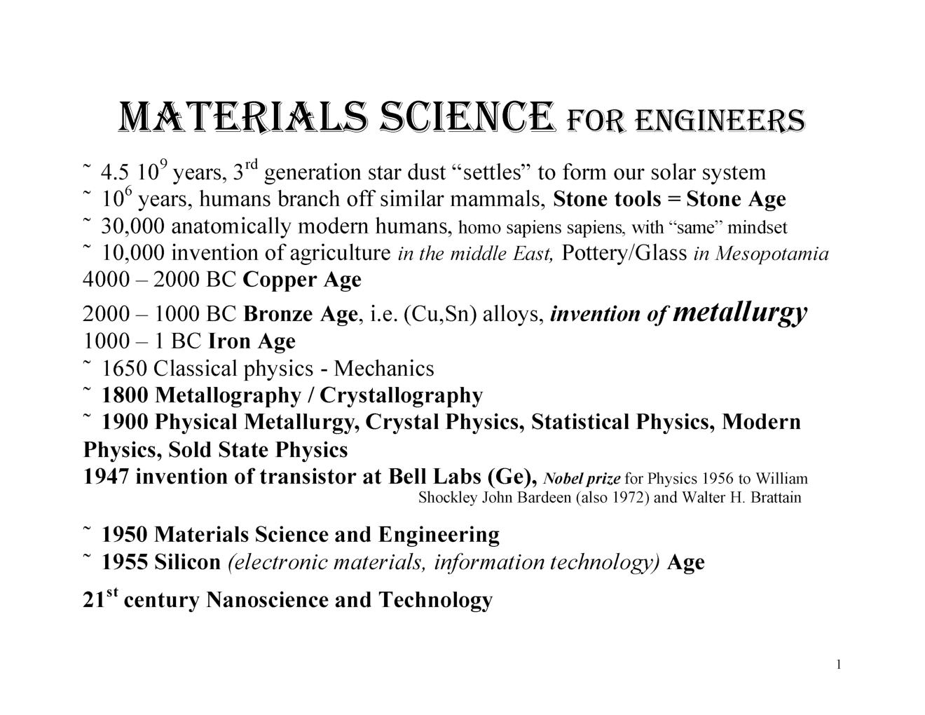 IES Materials Science Study Material For Electronic Telecommunication Engineering Paper-1 - Page 2