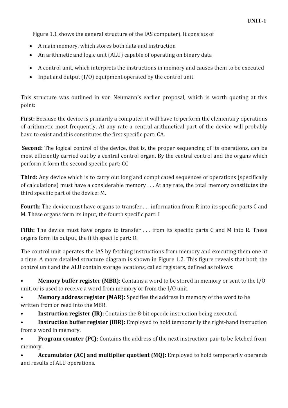 IES Computer Organization And Architecture Study Material For Electronic Telecommunication Engineering Paper-2 - Page 4