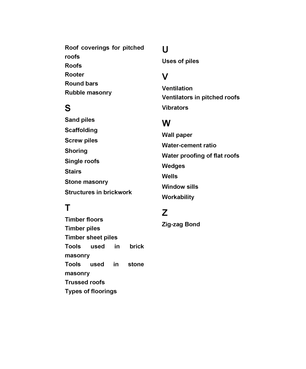 IES Building Materials Study Material For Civil Engineering Paper-1 - Page 5