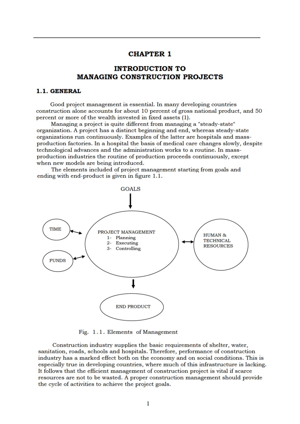 IES Construction Practice, Planning And Management Study Material For Civil Engineering Paper-1 - Page 3