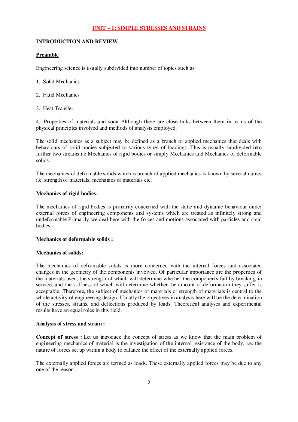 IES Mechanics Of Solids Study Material For Civil Engineering Paper-1 - Page 3