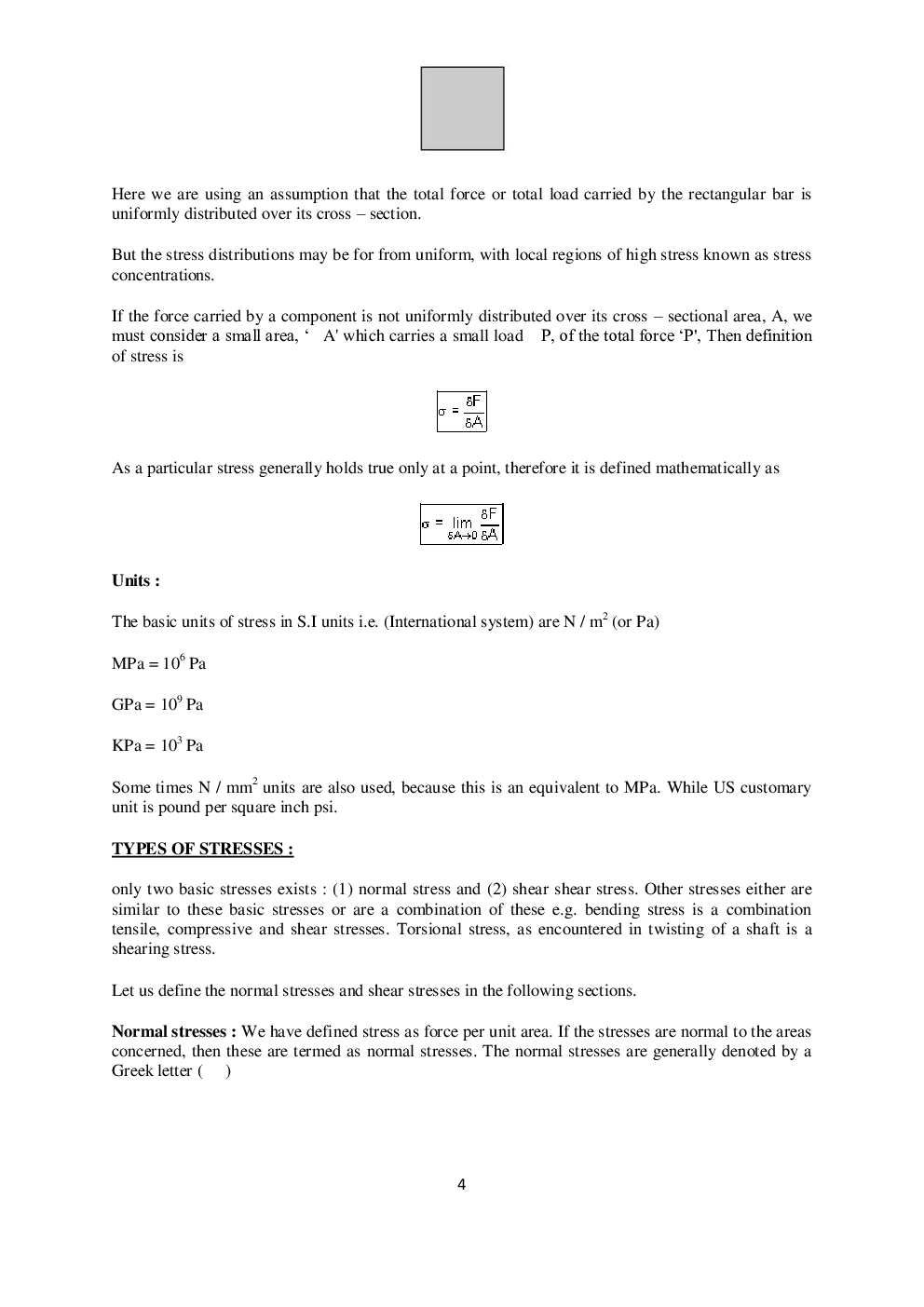 IES Mechanics Of Solids Study Material For Civil Engineering Paper-1 - Page 5