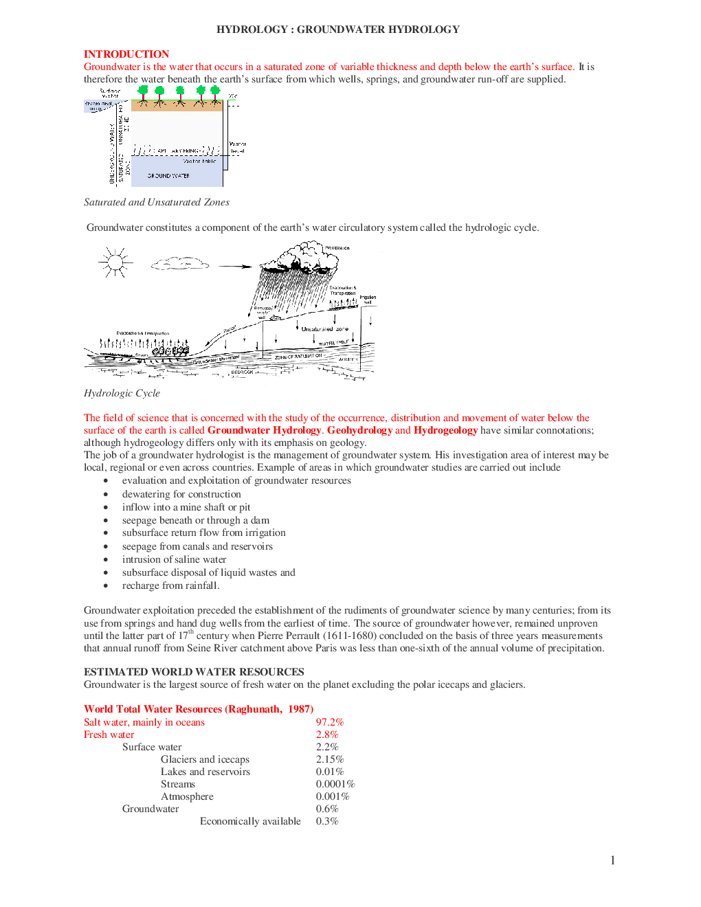 IES Hydrology Study Material For Civil Engineering Paper-2 - Page 2