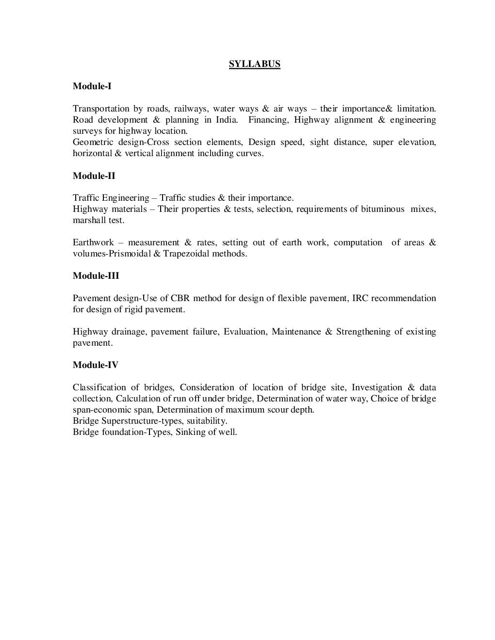 IES Transportation Engineering Study Material For Civil Engineering Paper-2 - Page 3