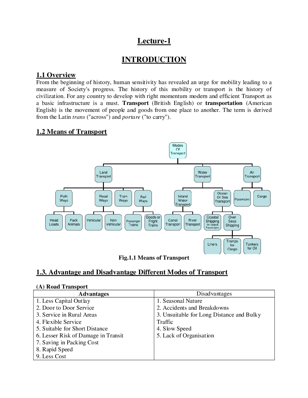 IES Transportation Engineering Study Material For Civil Engineering Paper-2 - Page 4