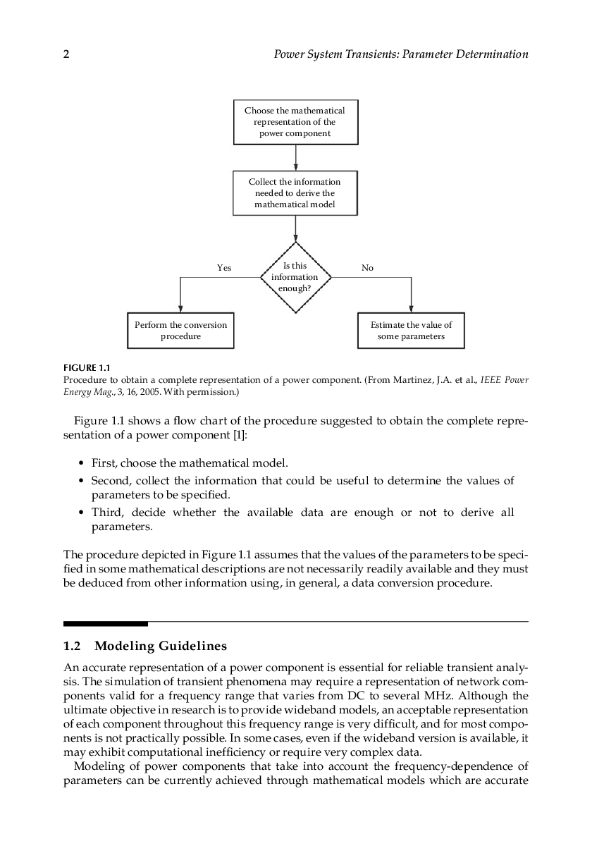 Power System Transients Parameter Determination - Page 5