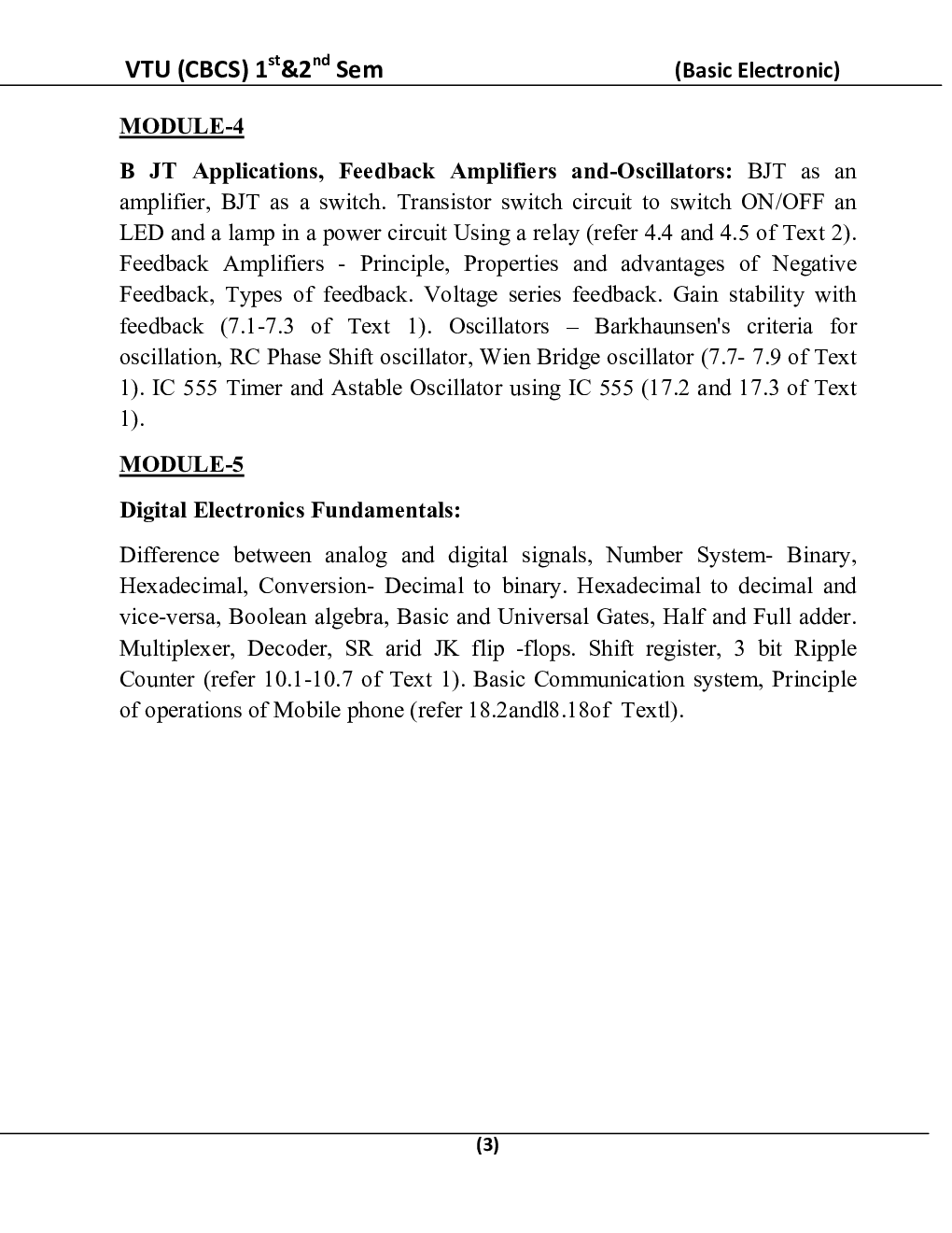 Basic Electronics For VTU  B.E. 1st & 2nd Sem - Page 4