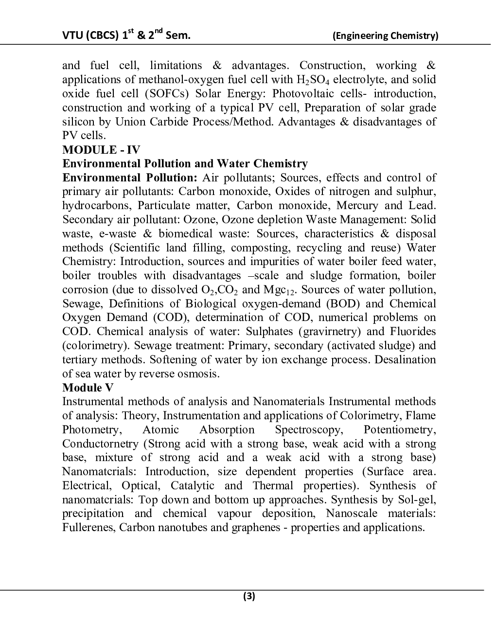 Engineering Chemistry For VTU  B.E. 1st & 2nd Sem - Page 4