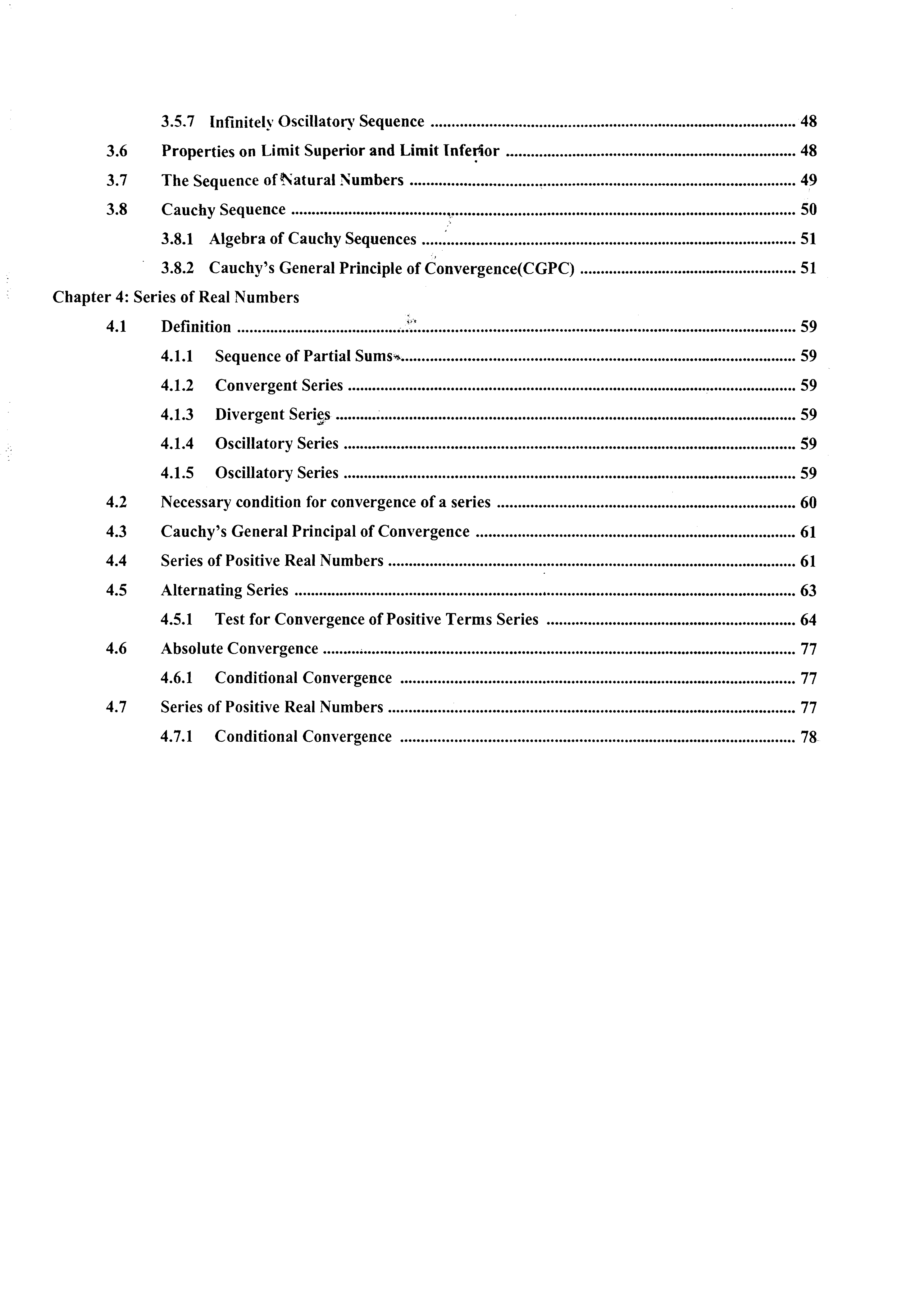 Analysis & Linear Algebra CSIR NET Mathematical Science Study Notes - Page 4