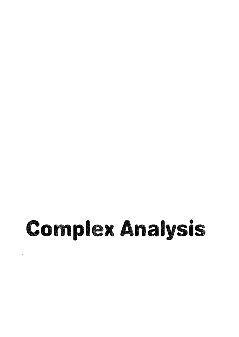 Complex Analysis & Algebra CSIR NET Mathematical Science Study Notes - Page 3