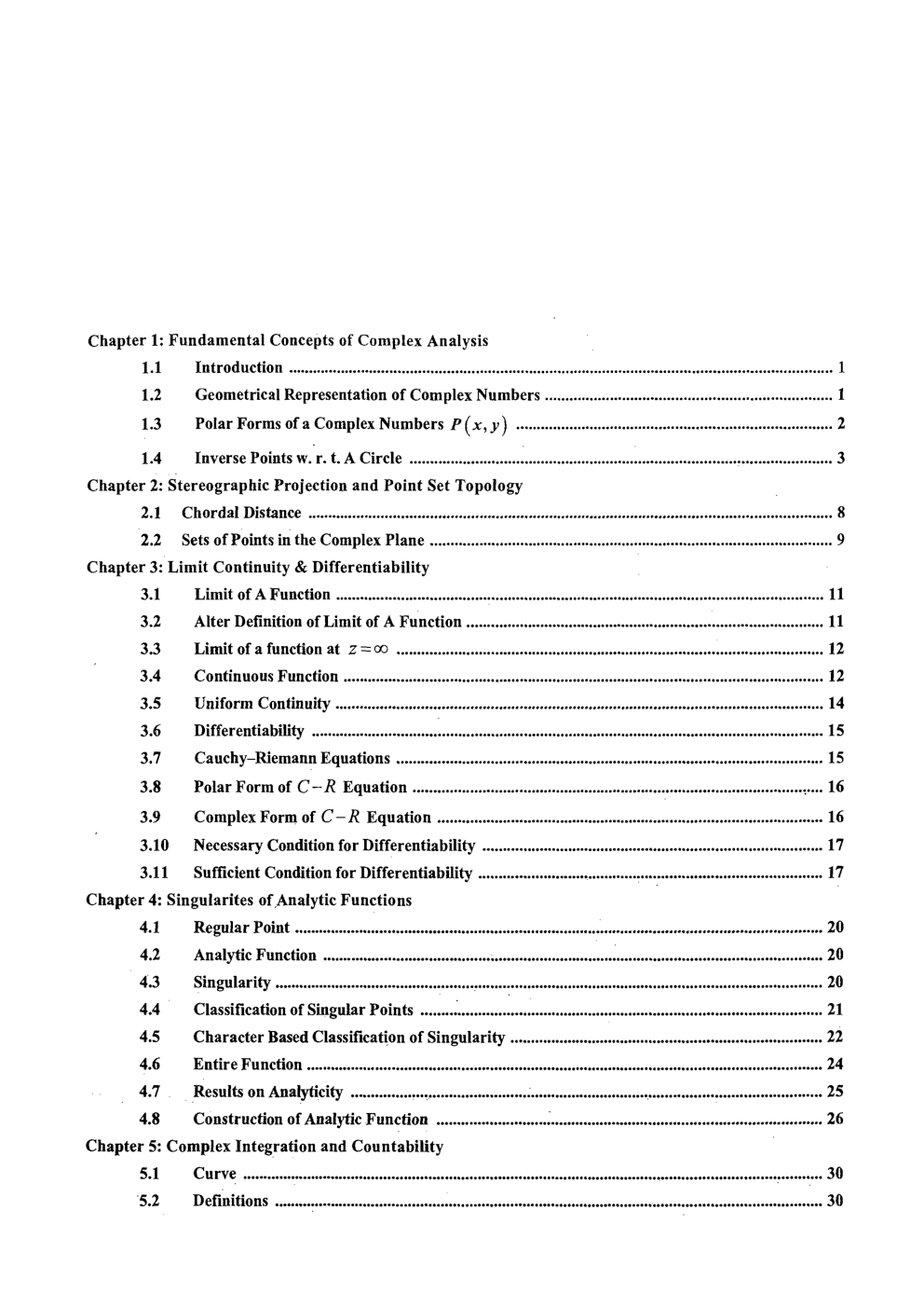 Complex Analysis & Algebra CSIR NET Mathematical Science Study Notes - Page 4