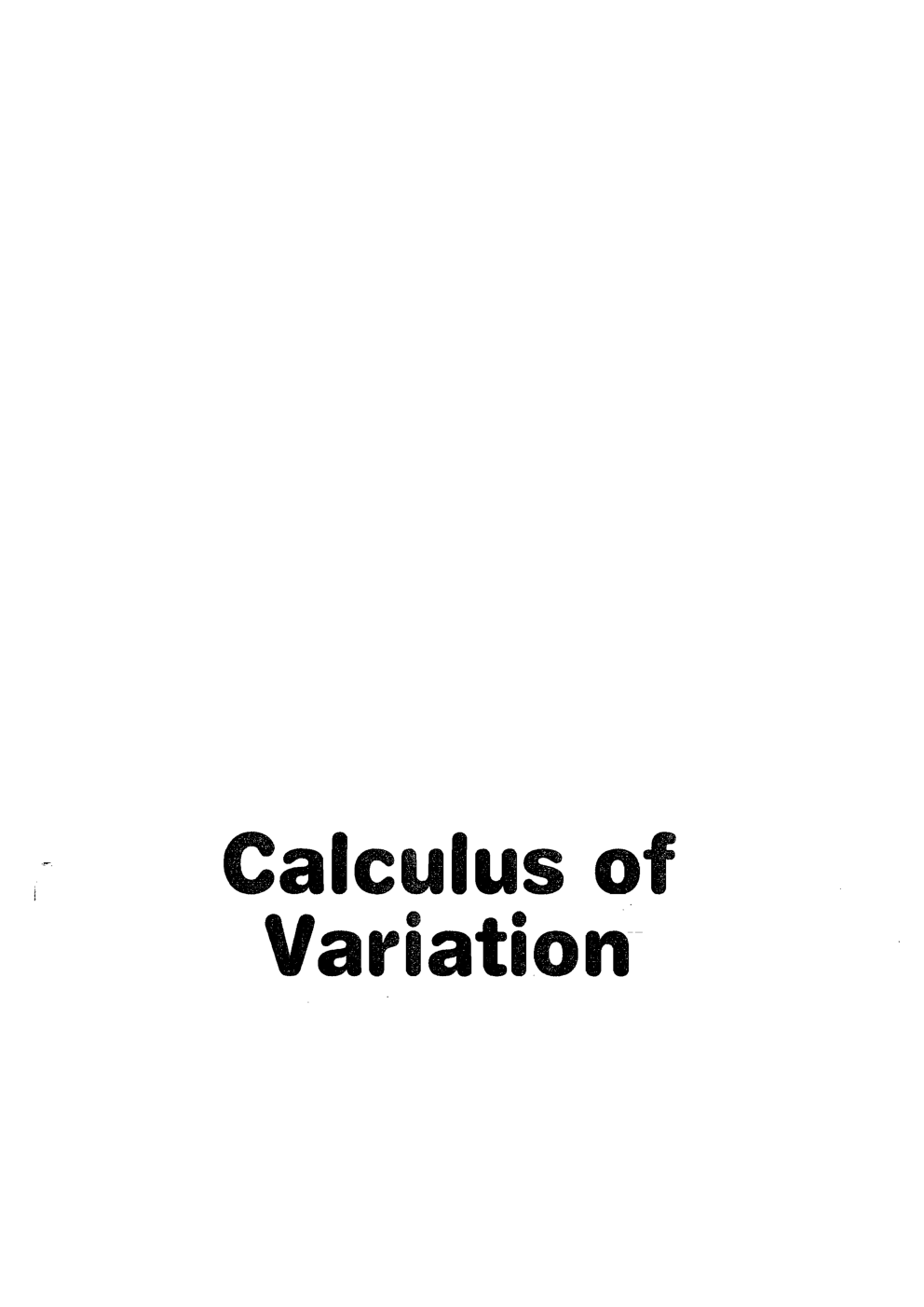 Calculus Of Variations CSIR NET Mathematical Science Study Notes - Page 3