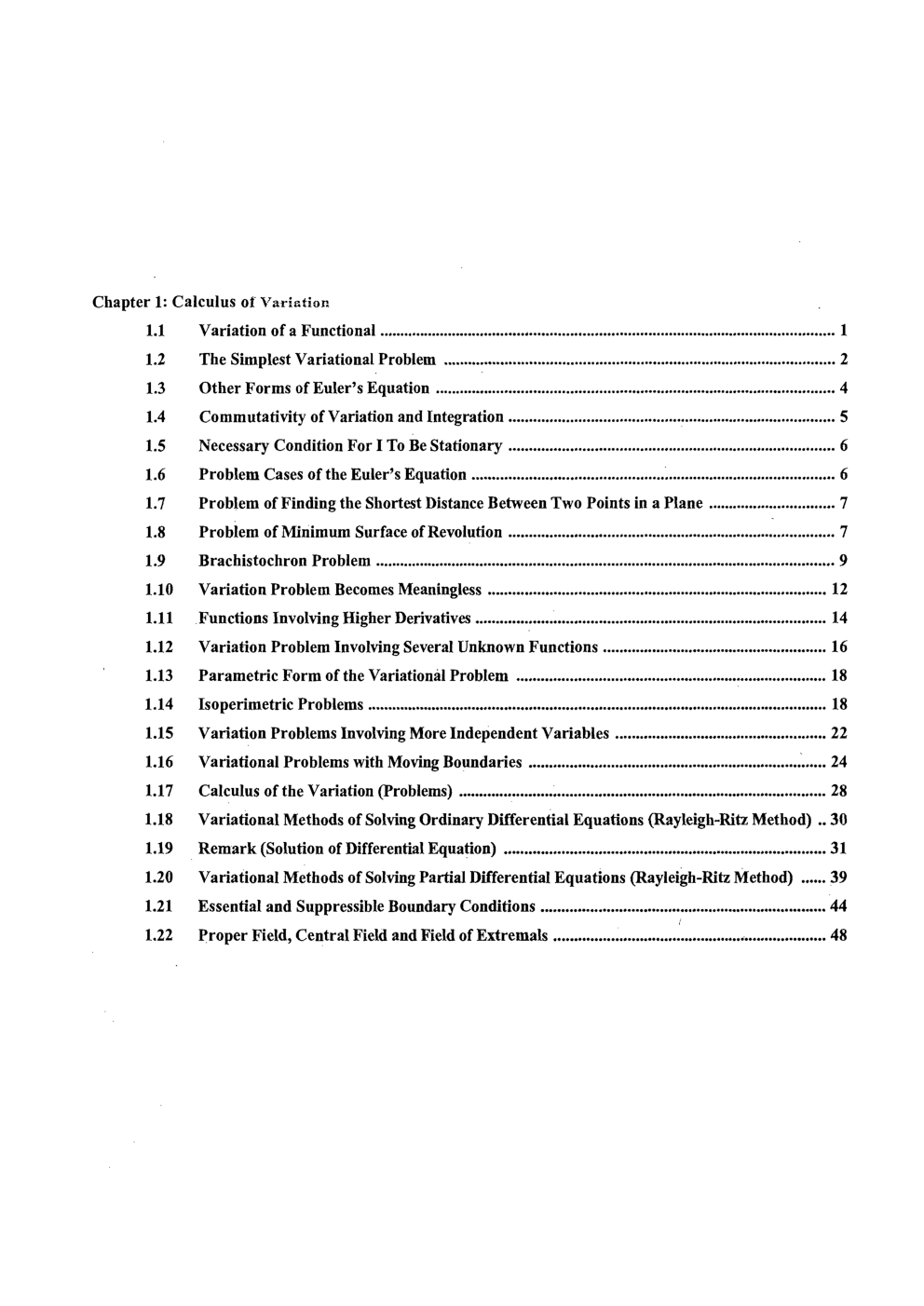 Calculus Of Variations CSIR NET Mathematical Science Study Notes - Page 4