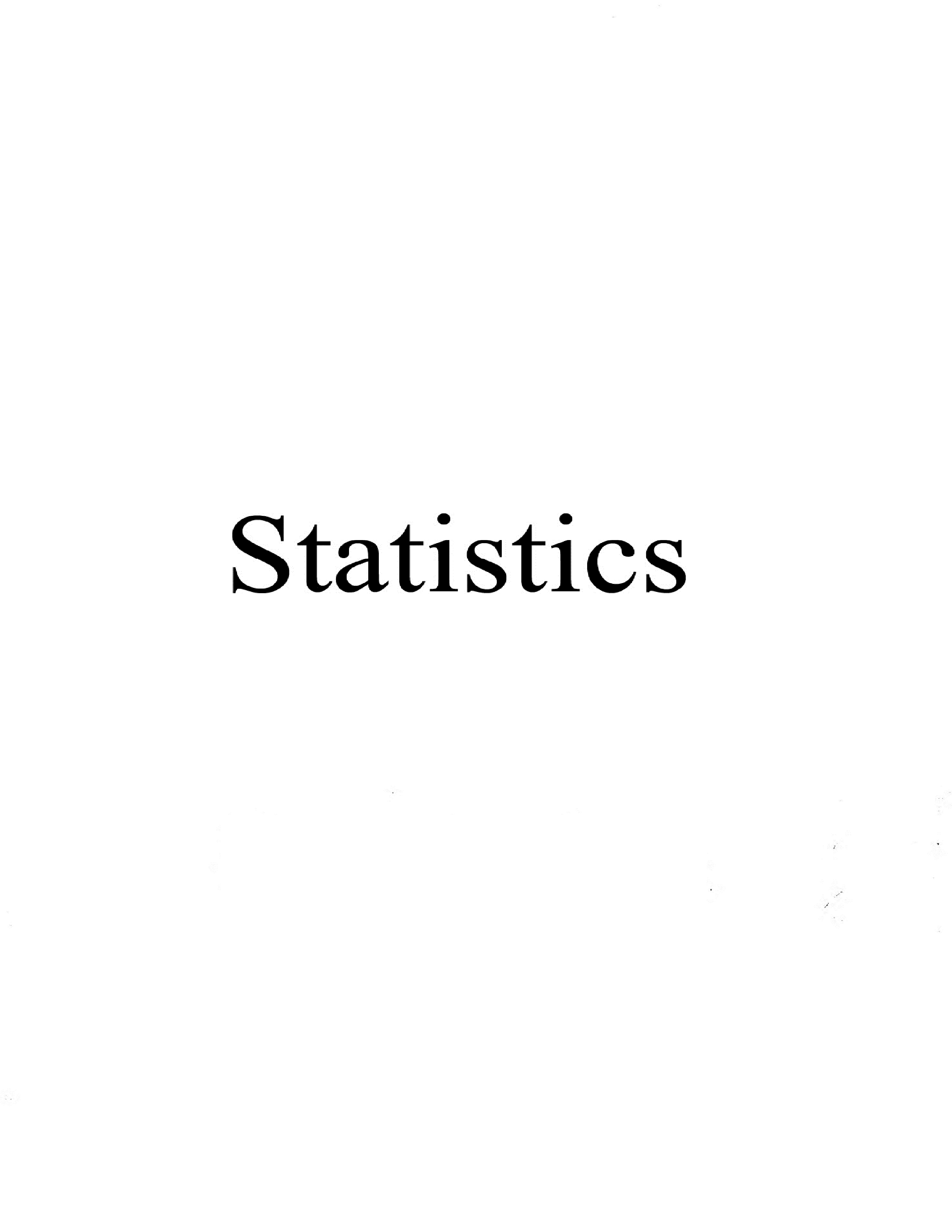 Descriptive Statistics CSIR NET Mathematical Science Study Notes - Page 3