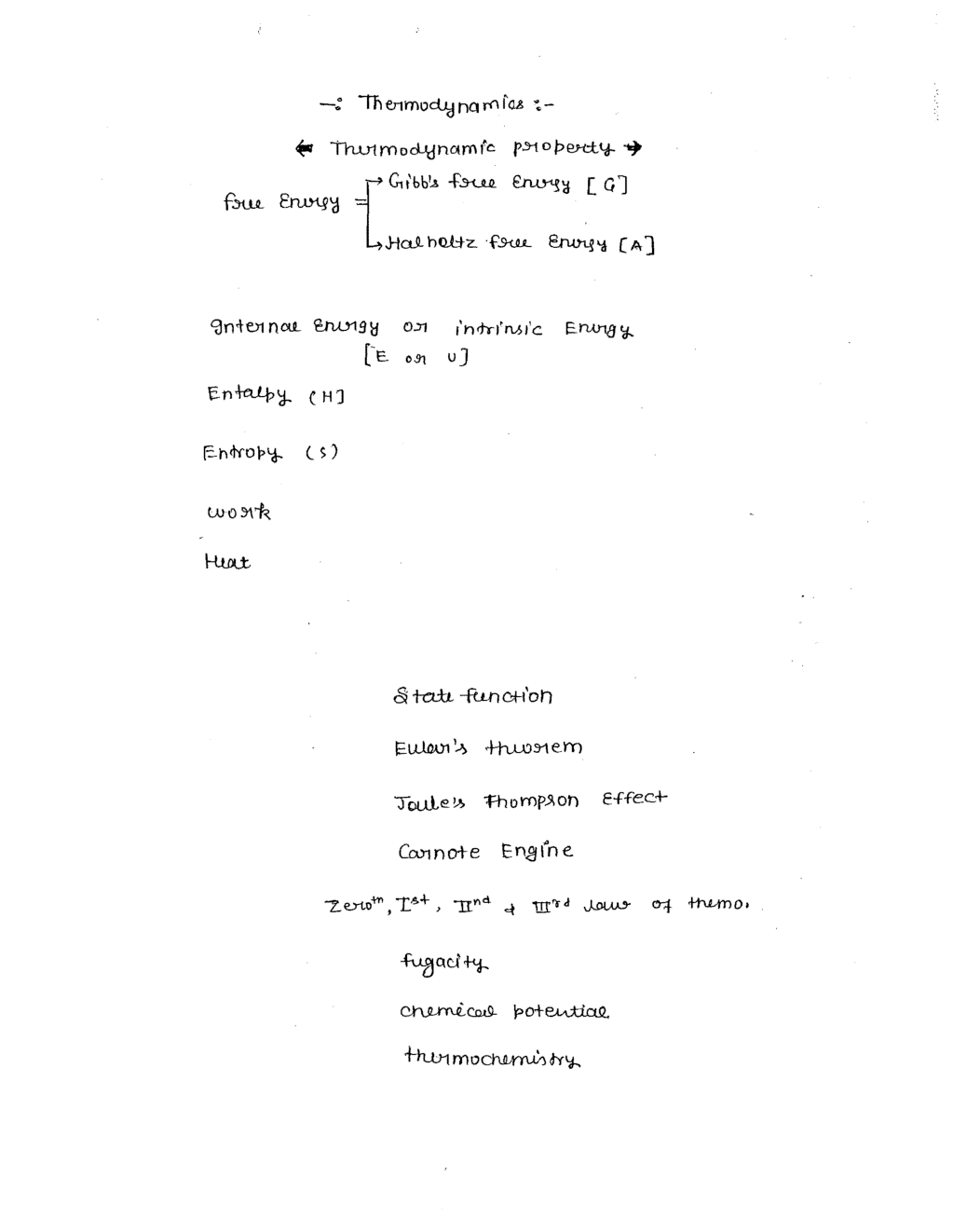 Thermodynamics CSIR NET Physical Science Study Notes - Page 4