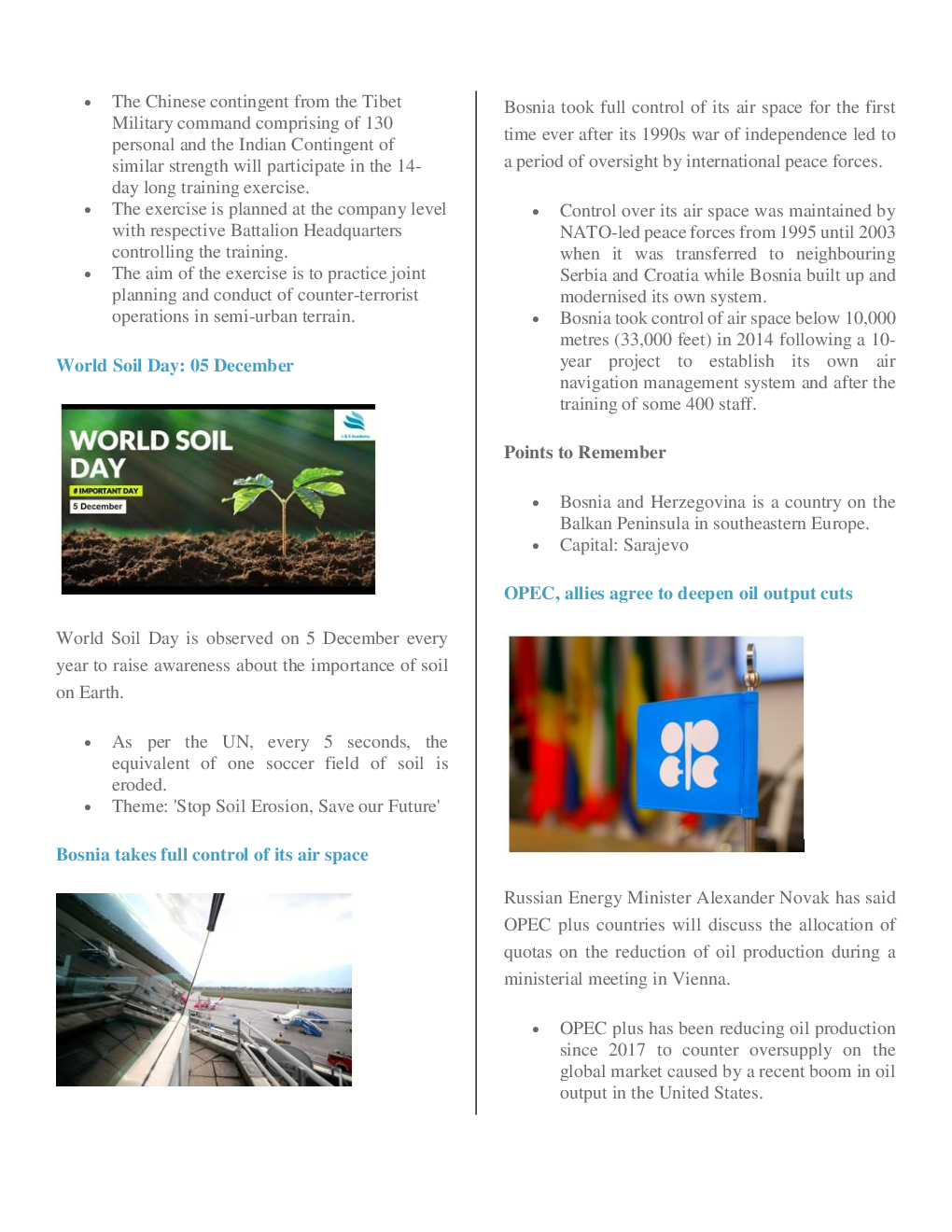 Current Affairs Capsule & Quiz For Competitive Exams December 2019 - Page 5