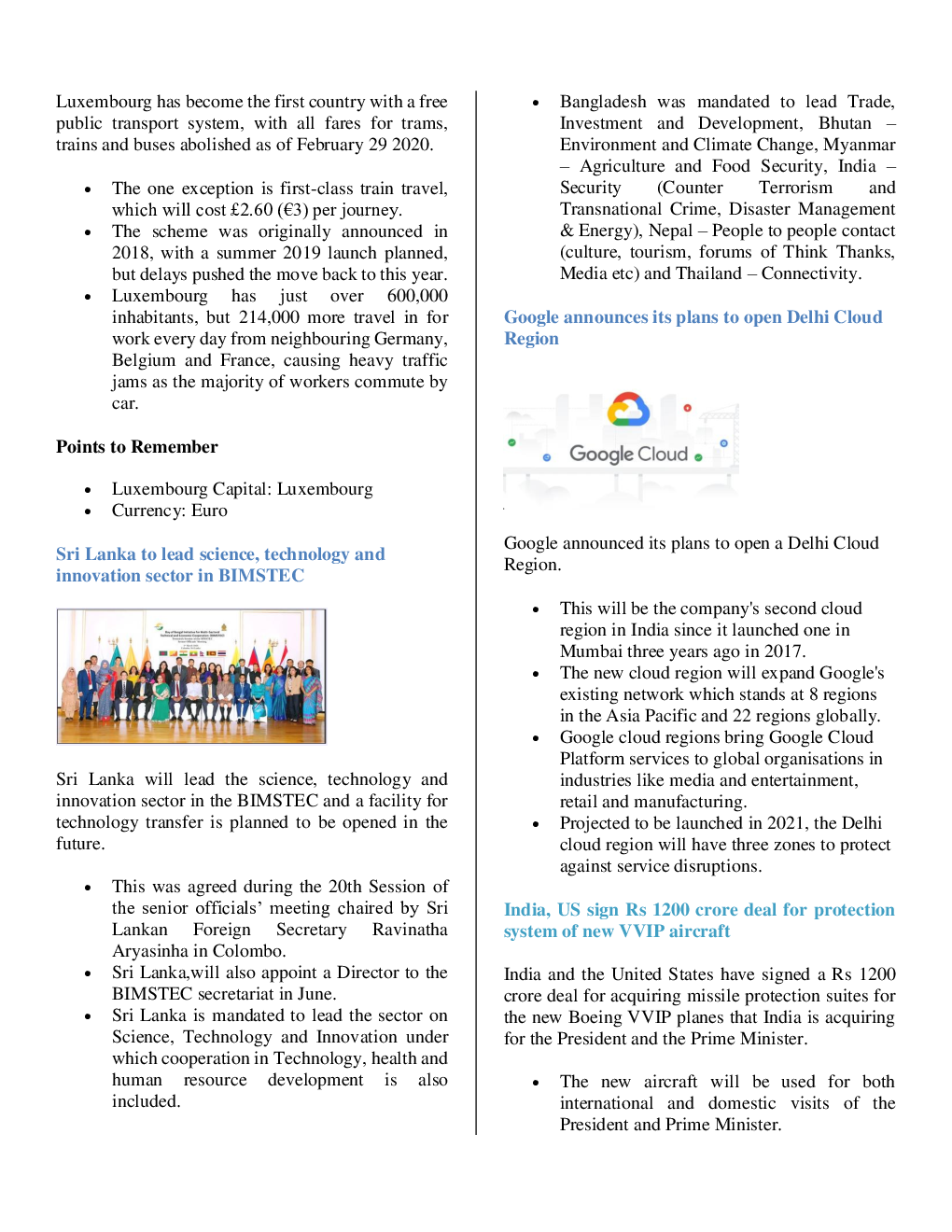 Current Affairs Capsule & Quiz For Competitive Exams March 2020 - Page 5