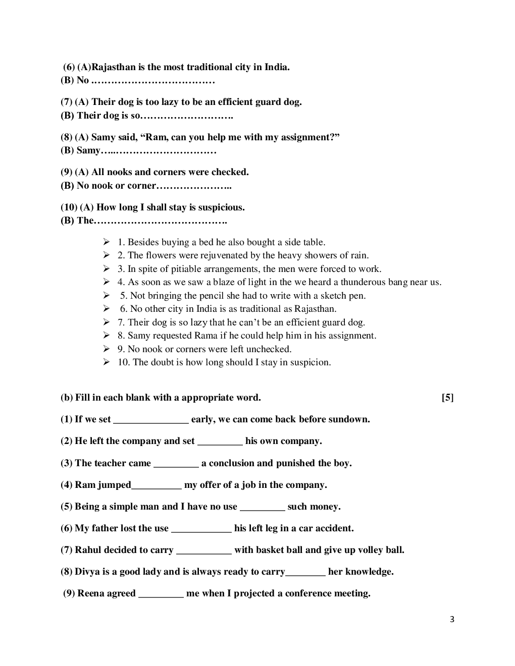 ISC Sample Question Paper English For Class-11 - Page 4