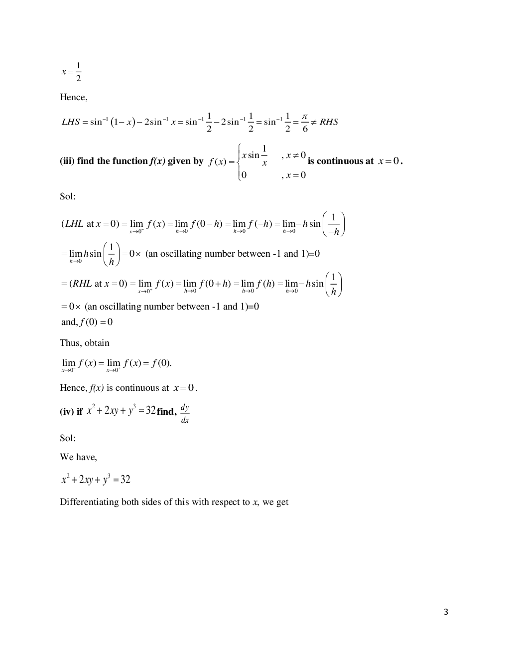 ISC Sample Question Paper Maths For Class-12 - Page 4