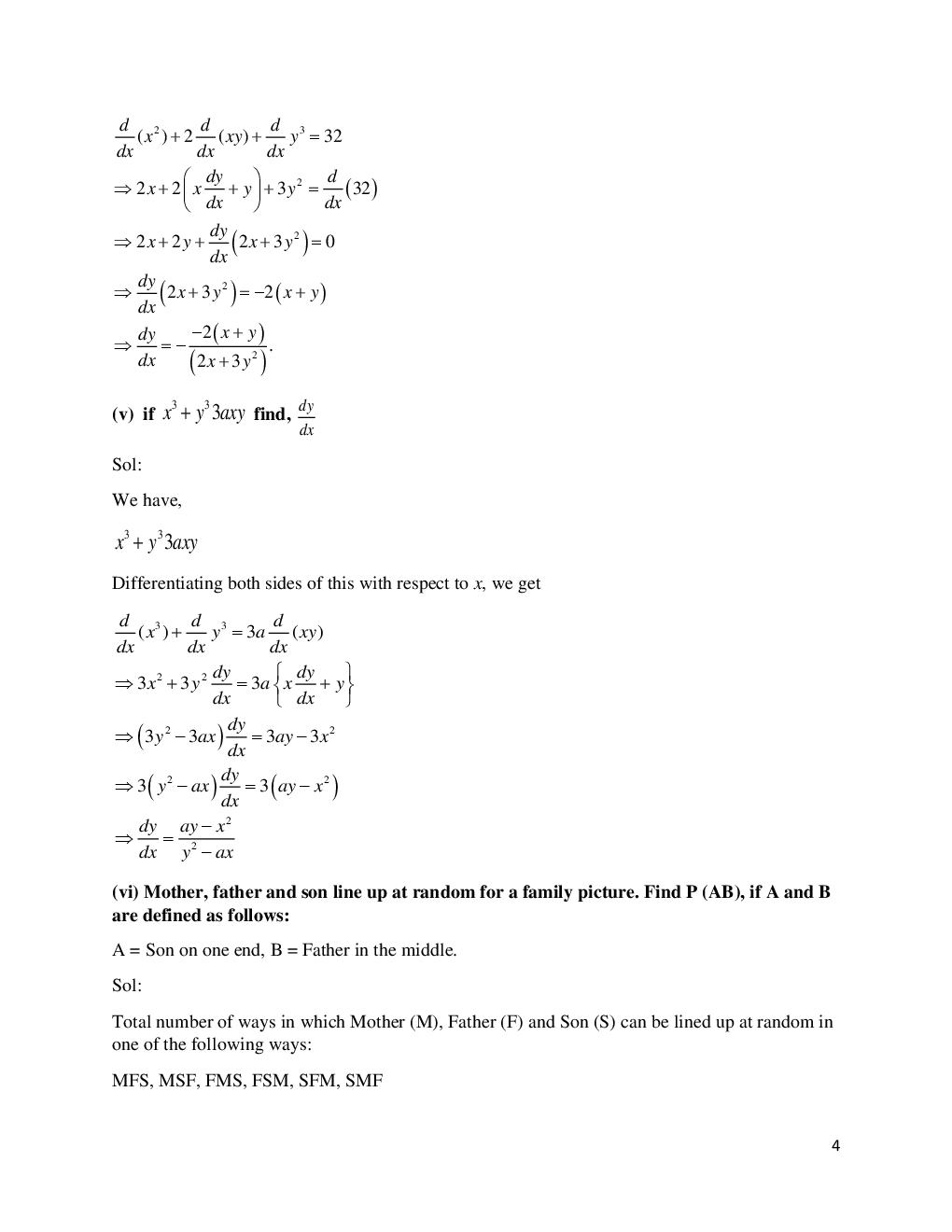 ISC Sample Question Paper Maths For Class-12 - Page 5