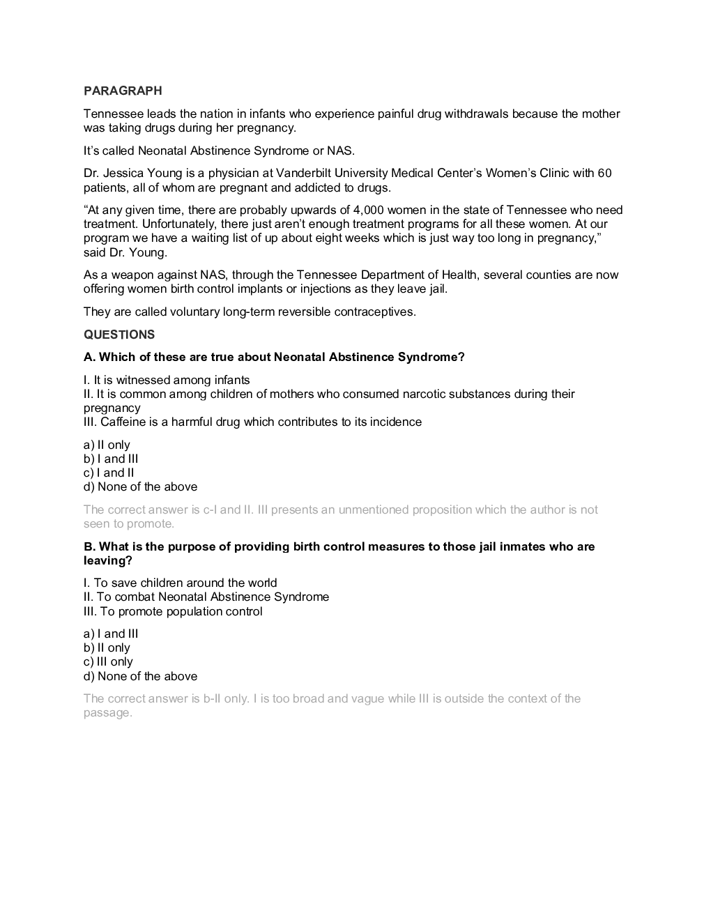 CLAT 2020 English Comprehension Sample Paper - Page 3