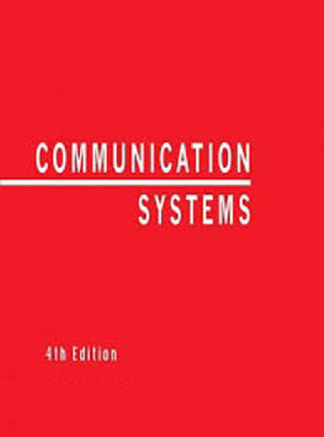 Communication System 4th Edition - Page 1