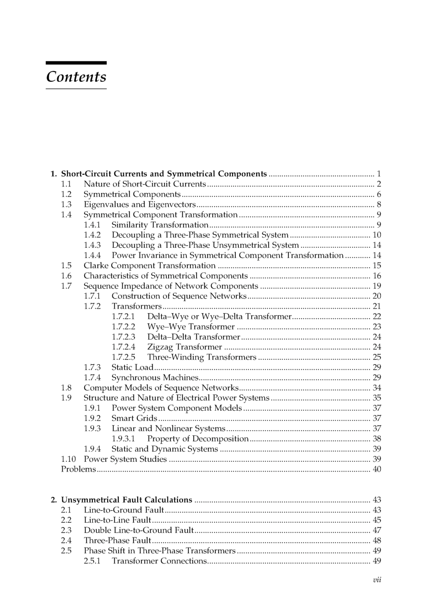 Power System Analysis Short-Circuit Load Flow and Harmonics Second Edition - Page 3