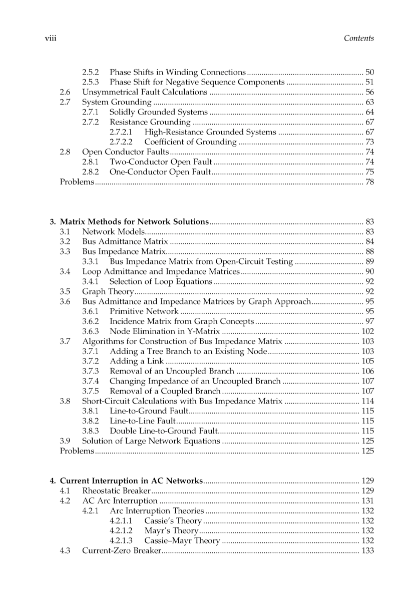 Power System Analysis Short-Circuit Load Flow and Harmonics Second Edition - Page 4