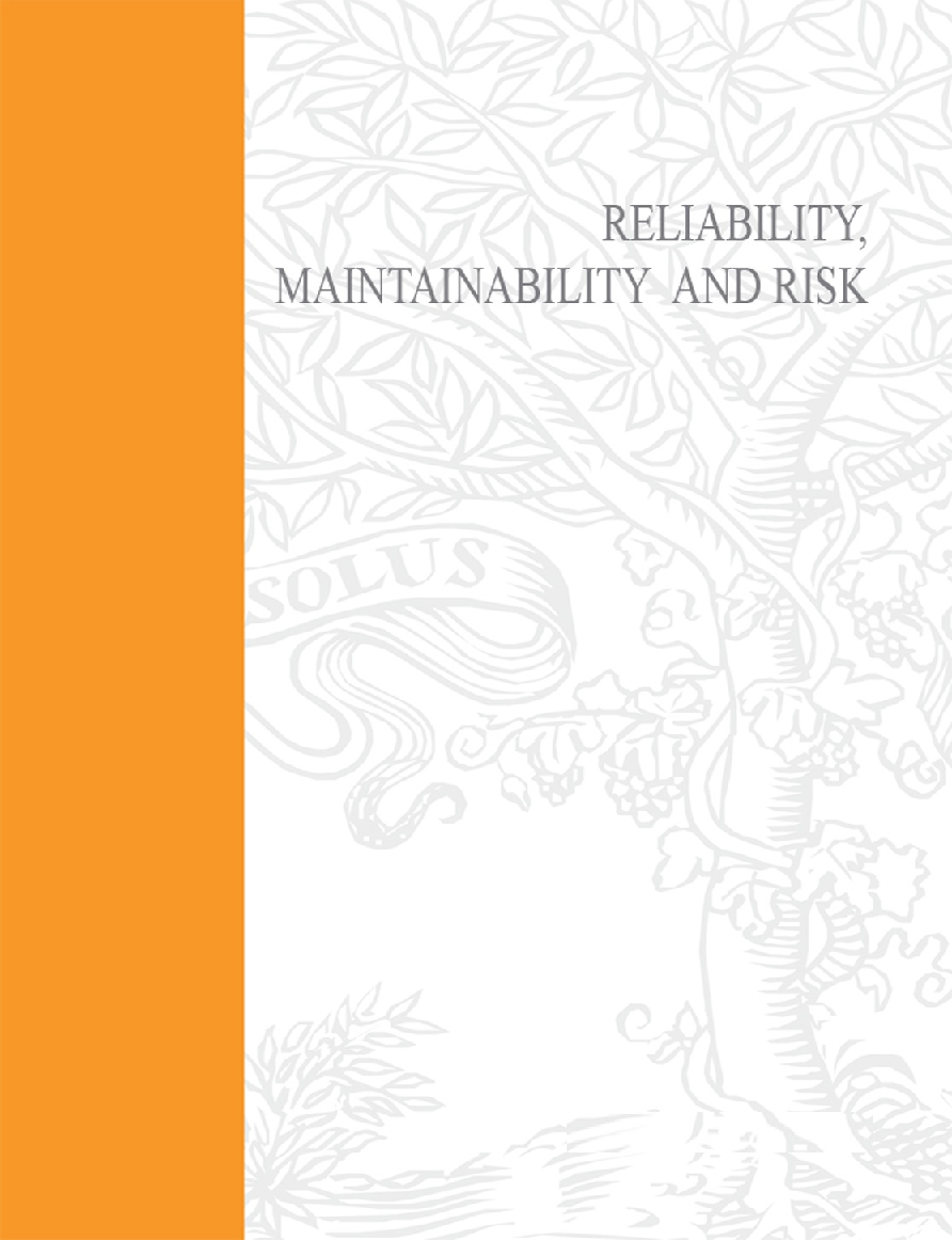 Reliability, Maintainability and Risk - Page 1