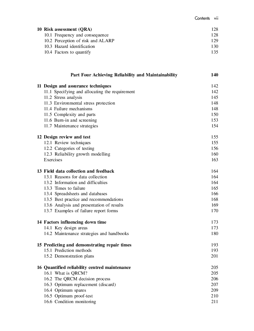 Reliability, Maintainability and Risk - Page 5