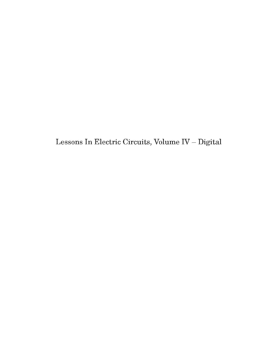 Lesson In Electric Circuits Volume-IV Digital - Page 2