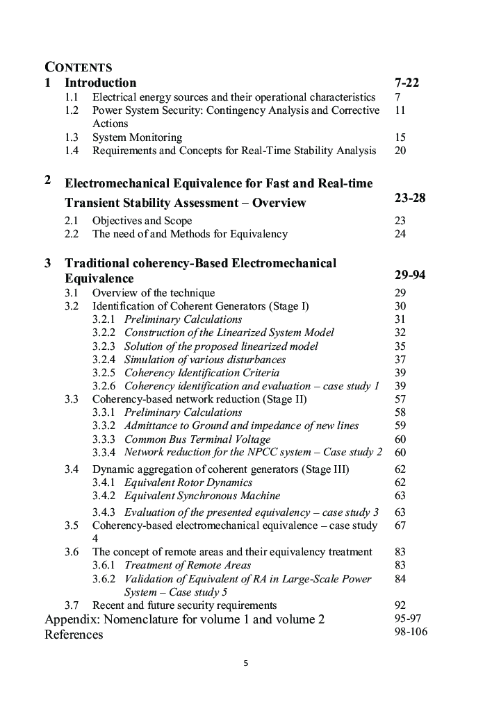Dynamic Security Of Interconnected Electric Power Systems Volume-1/2 - Page 2