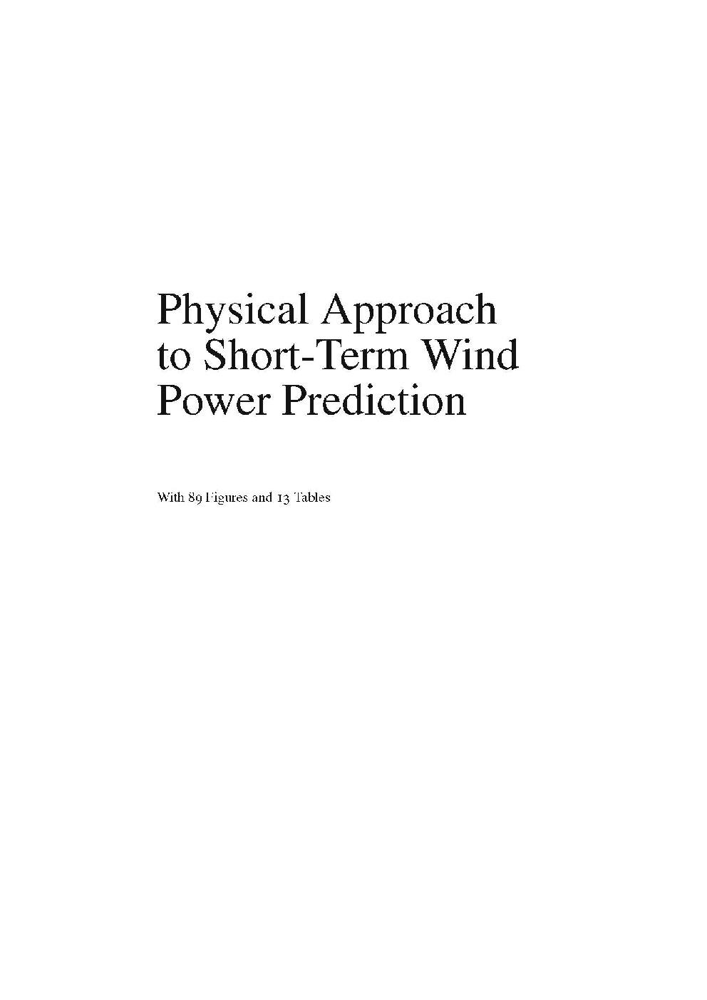 Physical Approach to Short-Term Wind Power Prediction - Page 2