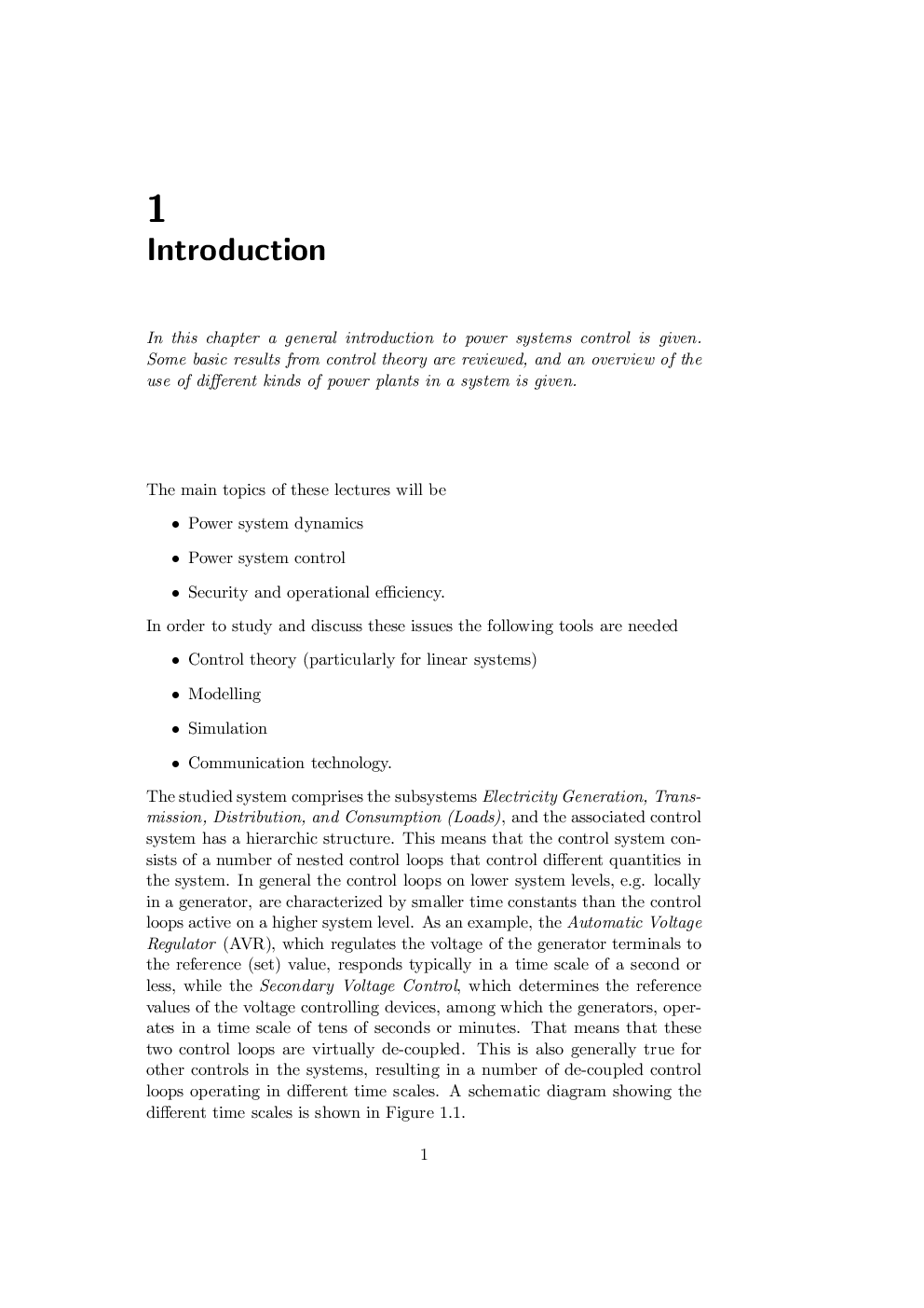 Dynamics and Control Of Electric Power Systems - Page 5