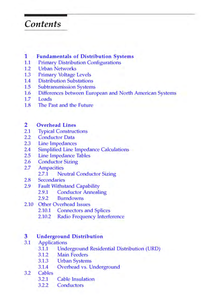 Electric Power Distribution Handbook - Page 3