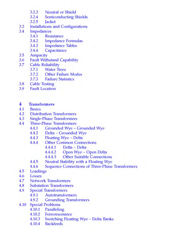 Electric Power Distribution Handbook - Page 4