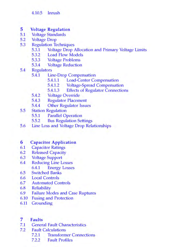 Electric Power Distribution Handbook - Page 5