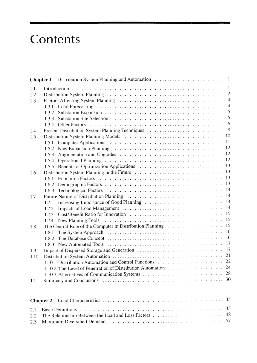 Electric Power Distribution System Engineering Second Edition - Page 3