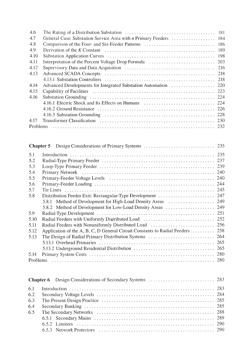 Electric Power Distribution System Engineering Second Edition - Page 5