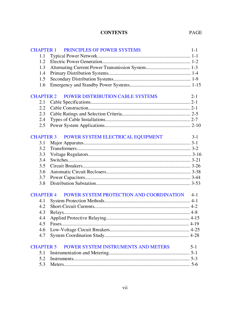Electrical Power Distribution Systems - Page 3