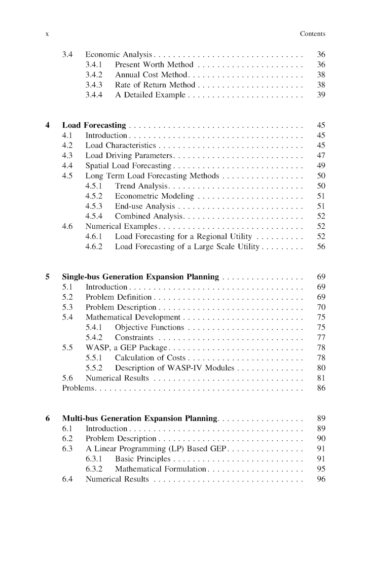 Electric Power System Planning Issues, Algorithms And Solutions - Page 4