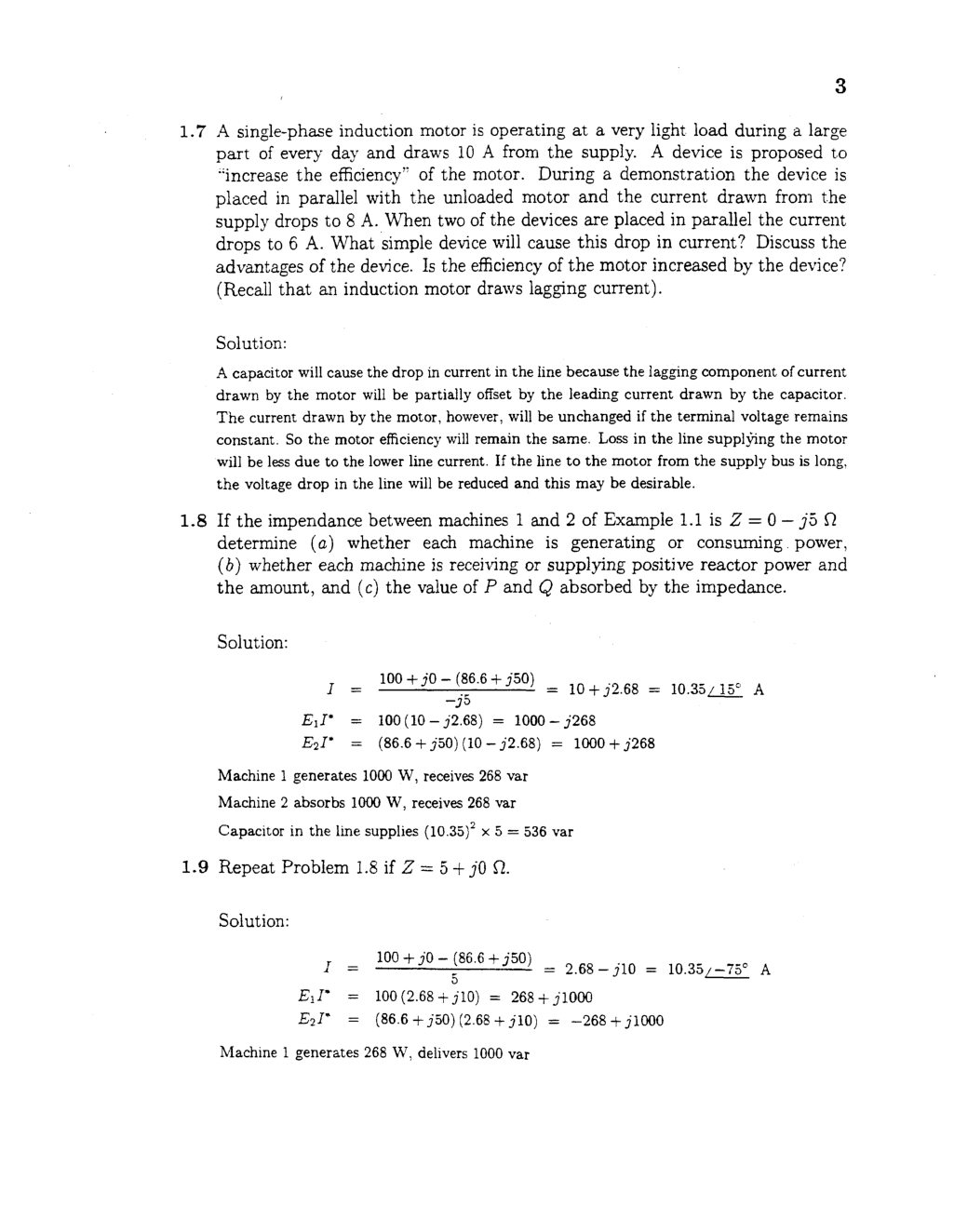 Electric Circuit Problems With Solutions - Page 4