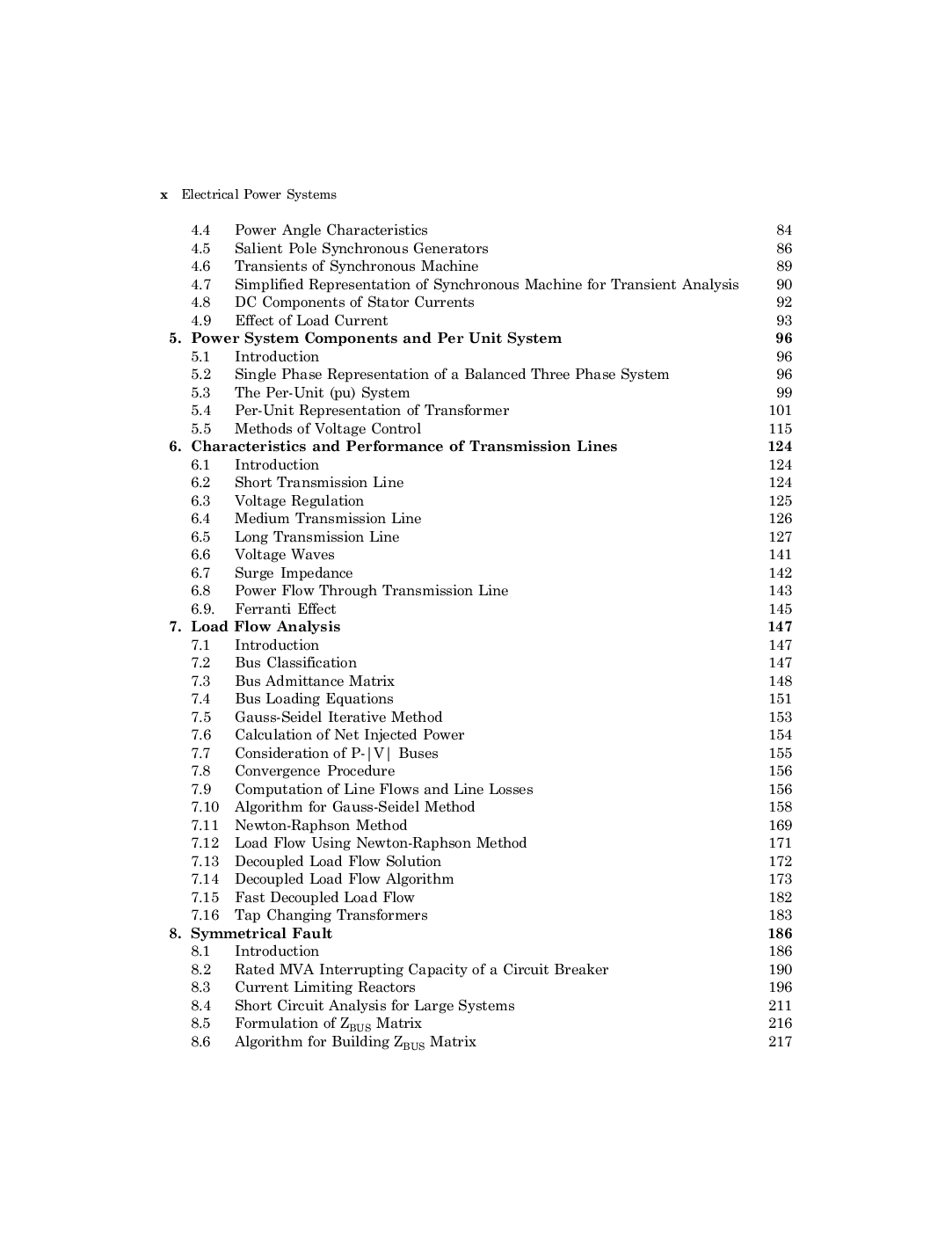 Electrical Power Systems Vol-I - Page 4